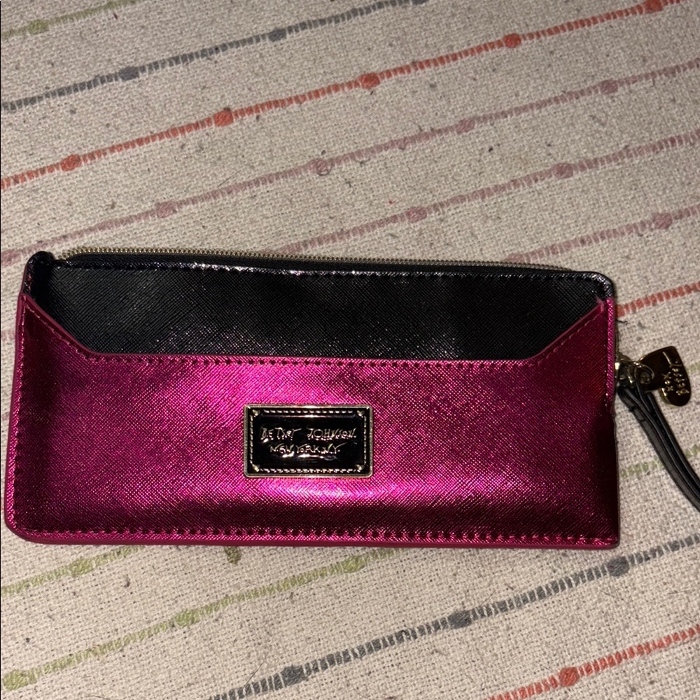Betsy Johnson wristlet wallet